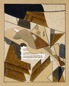 Violinen, ca. 1915-1916 af Juan Gris