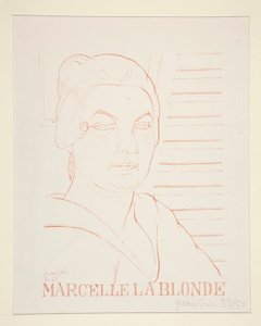 Marcelle La Blonde af Juan Gris