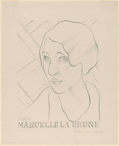 Marcelle den brune af Juan Gris