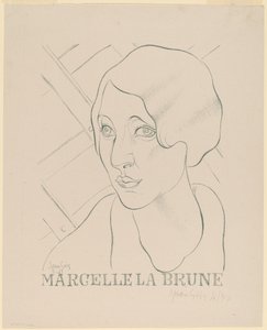 Marcelle den brune af Juan Gris
