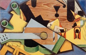 Stilleben med guitar