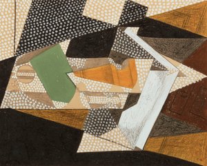 Lampen, 1916 af Juan Gris