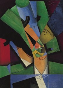 Rygeren Frank Haviland, 1913 af Juan Gris