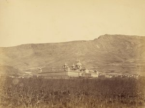 [El Escorial, på afstand].