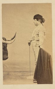 [Portræt af Francisco Arjona Herrera, kendt som "Cúchares"].