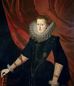 Margaret af Østrig af Juan Pantoja de la Cruz