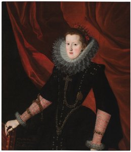 Margaret af Østrig af Juan Pantoja de la Cruz