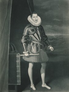Philip III i rustning, 1605, 1904 af Juan Pantoja de la Cruz