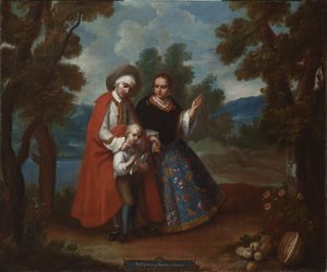 VII. Fra Spanien og Morsica, Albino (VII. Fra Spanien og Morsica, Albino), ca.1760 af Juan Patricio Morlete Ruiz