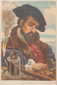 Georgius Agricola. Fra: Videnskaben og dens mænd, 1879.