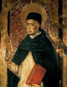 Repræsentation af St. Vincent Ferrer (1350-1419), dominikansk præst af Juan Rexach or Reixach