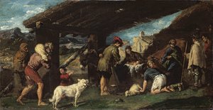 Hyrdernes tilbedelse, ca. 1620 af Juan Ribalta