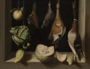 Stilleben med fuglevildt