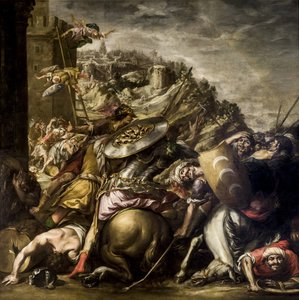 Barok: Saracensernes nederlag par Valdes Leal, Juan de (1622-1690)