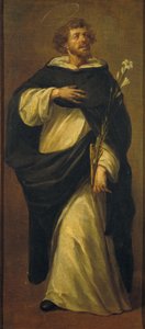 Saint Dominic de Guzmán af Juan de Valdes Leal