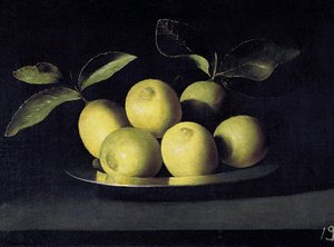 Stilleben med citroner