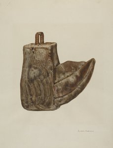 Træbøjle, ca. 1941. af Juanita Donahoo