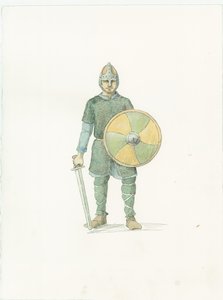 En saksisk fyrdman, c1066 2015. af Judith Dobie