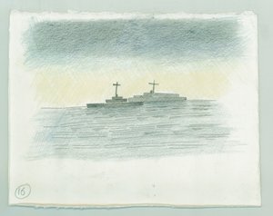 Tysk flådebombardement af Scarborough, North Yorkshire, 1914 2014. af Judith Dobie