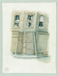 Tysk flådebombardement af Scarborough, North Yorkshire, 1914 2014. af Judith Dobie
