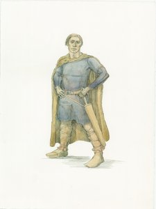 King Harold, c1066 2015. af Judith Dobie
