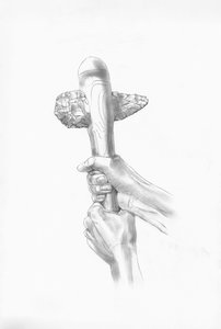 Neolitisk flintøkse af Judith Dobie