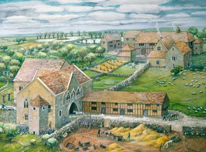 Thornholme Priory, Humberside, 2006 af Judith Dobie