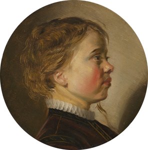 Ung dreng i profil, ca. 1630. af Judith Leyster