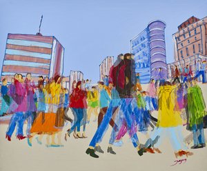 Bevægelsen »Vibrant City« af Jukyong Park