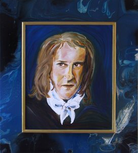 Digteren B. I -Portræt- af JuleSimo