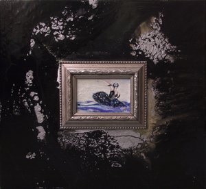 Prima Ballerina I - døende svane (noir) af JuleSimo