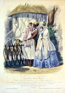 Besøg i Zoo Jardin des Plantes i Paris, modeplade