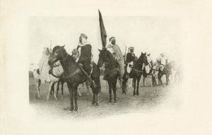 En af Jules Gervais-Courtellemonts udsigter over Algeriet (s/h-foto) af Jules (after) Gervais-Courtellemont