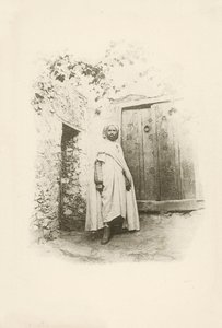 En af Jules Gervais-Courtellemonts udsigter over Algeriet (s/h-foto) af Jules (after) Gervais-Courtellemont