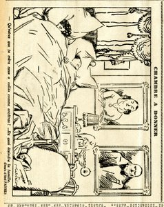 Candid, satirisk i N & B af Jules Abel Faivre