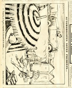 Candide, satirisk i N & B af Jules Abel Faivre