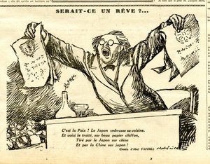 Oprigtig, satirisk i sort/hvid af Jules Abel Faivre