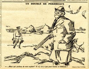 Oprigtig, satirisk i sort/hvid af Jules Abel Faivre