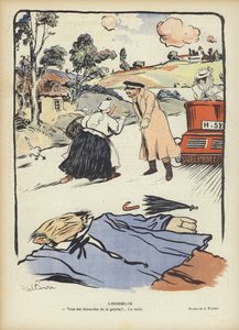 Kompensation. Illustration til Le Rire