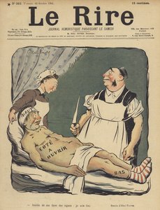 Illustration til Le Rire af Jules Abel Faivre