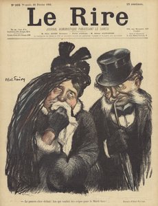 Illustration til Le Rire af Jules Abel Faivre