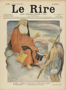 Illustration til Le Rire af Jules Abel Faivre