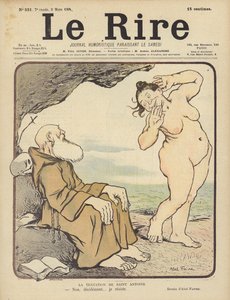 The Temptation of St Anthony, Illustration for Le Rire