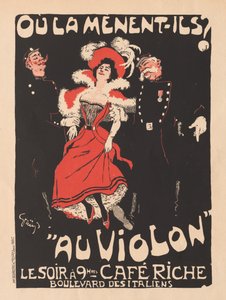 Plakatens mestre: Pl. 103 Café Reche af Jules Alexandre Grün