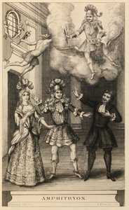 Scene fra Amfitryon af Jules Armand Hanriot