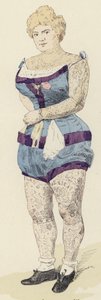 Tatoveringer (farve litho) af Jules Arsene (after) Garnier