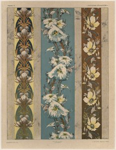 Blomster, tallerken 18, illustration fra 