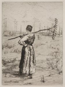 Retur fra markerne (Retour des Champs) af Jules Bastien Lepage