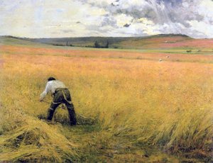 Den modne hvede, 1880.