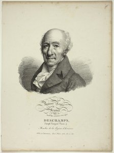 Portræt af Joseph-François-Louis Deschamps af Jules Boilly